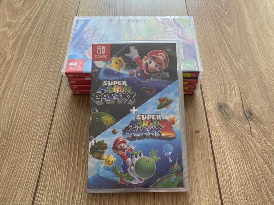Новый Super Mario Galaxy + Super Mario Galaxy 2 Nintendo Switch