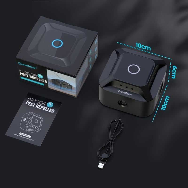 Repelent ultrasonic profesional anti soareci sobolani insecte cartite