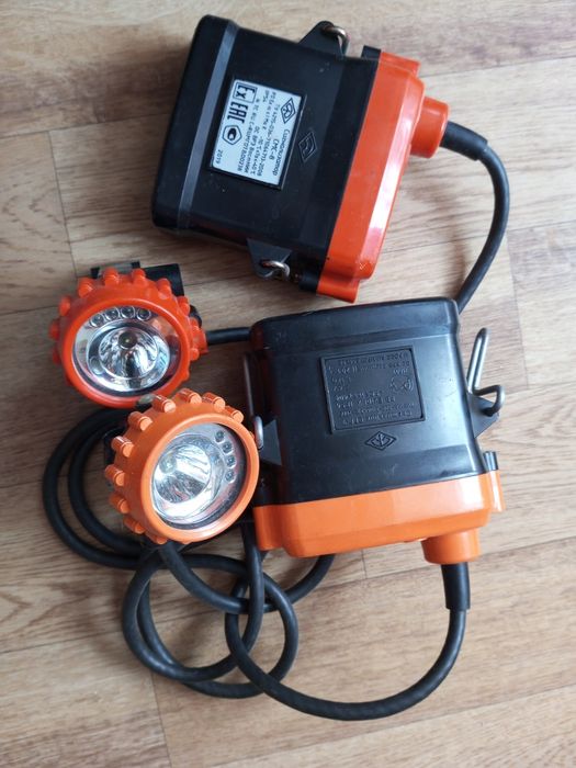 Шахтёрский фонарик.