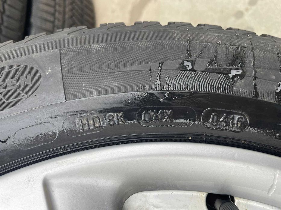 Jante Audi A 4 5 6 Cauciucuri Iarna 225 55 R 17 Michelin