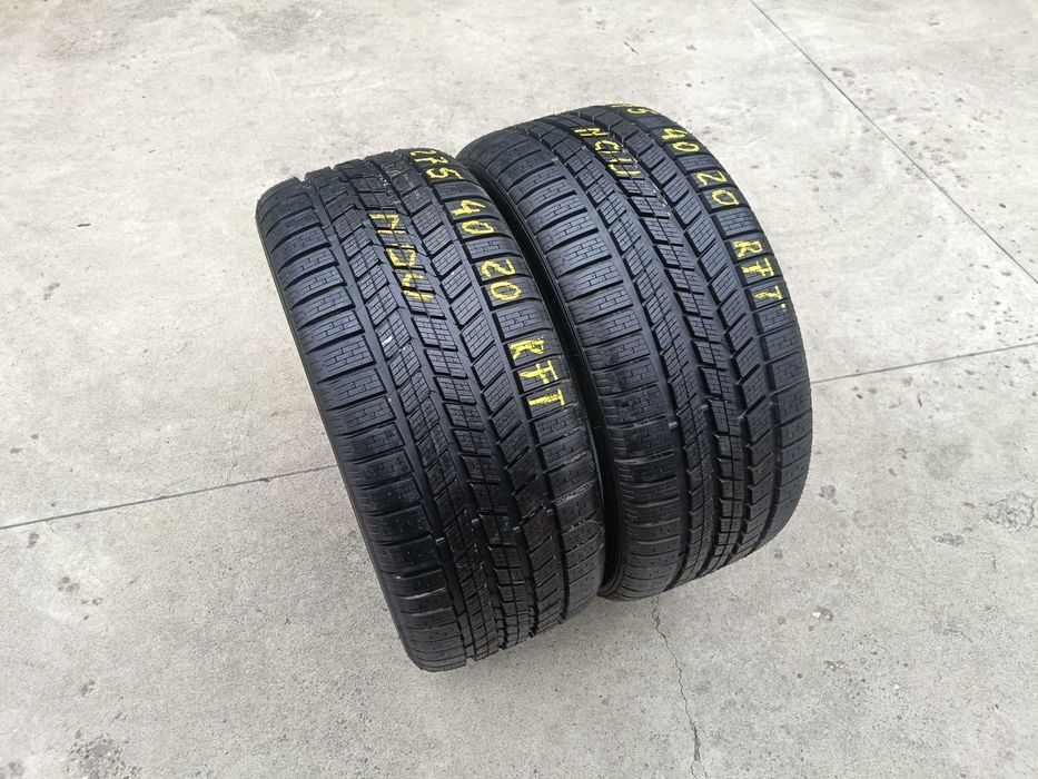 Doua anvelope noi de iarna 275 40 20 pirelli scorpion run flat