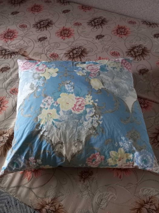 Подушка перьевая после химчистки