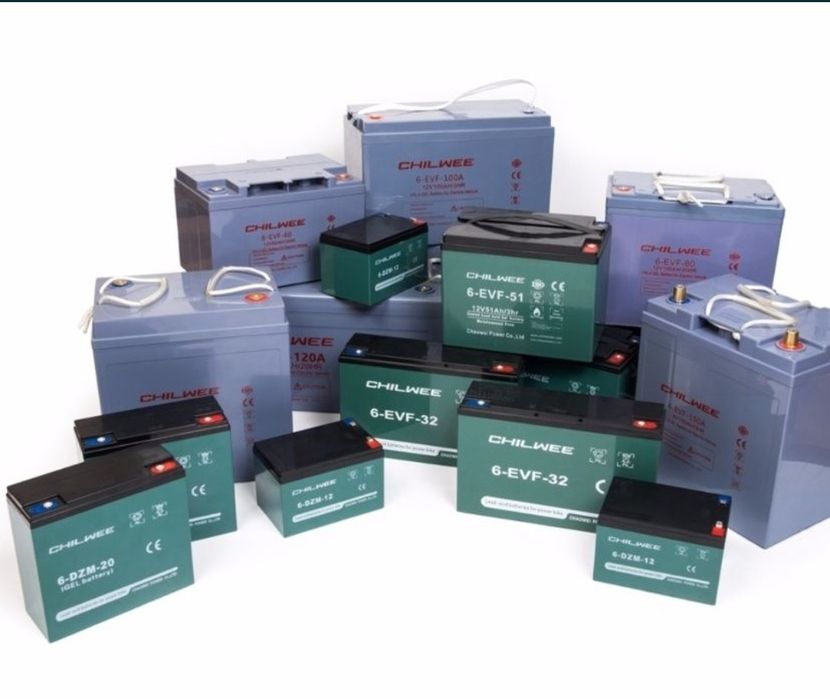 Тяговые аккумуляторы для электротехники, электротрициклов мотоциклов