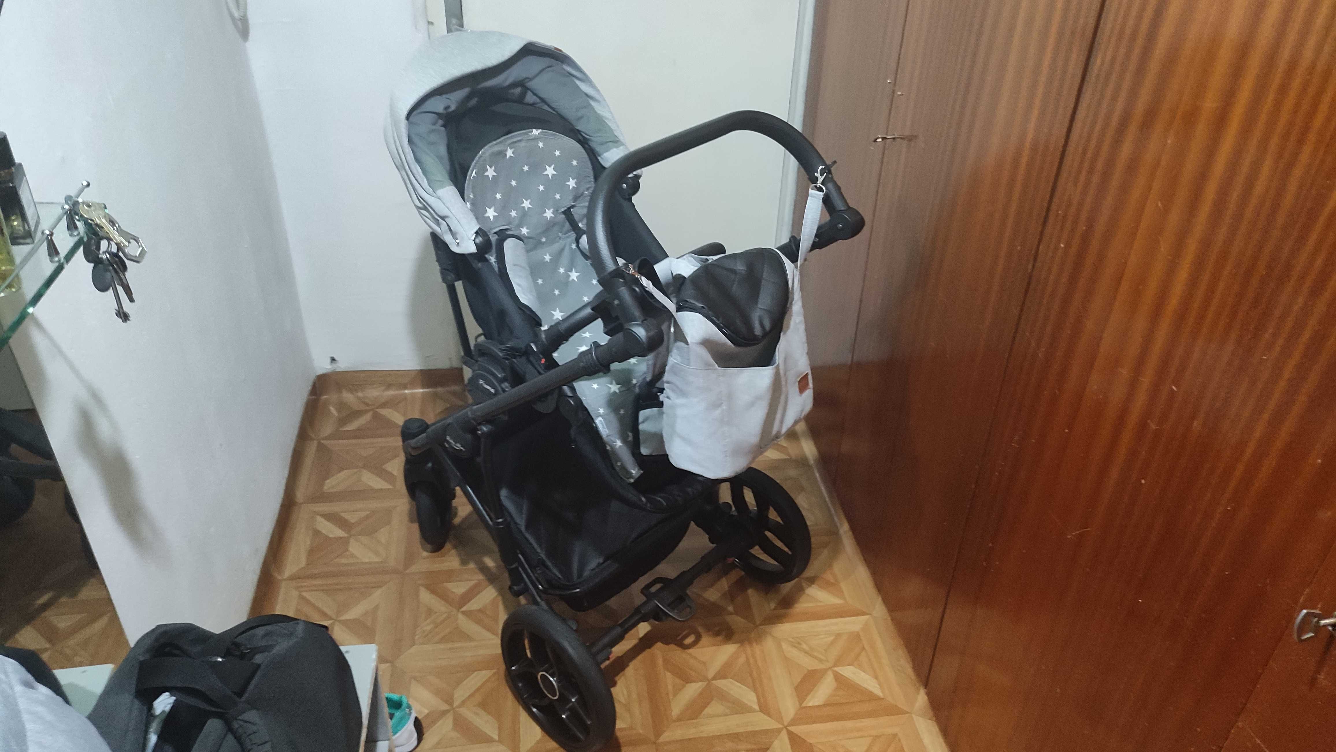 Бебешка комбинирана количка BABY MERC PIUMA 3 в 1