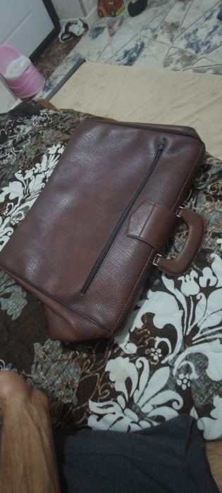 Портфель Сумка кожаная времён СССР