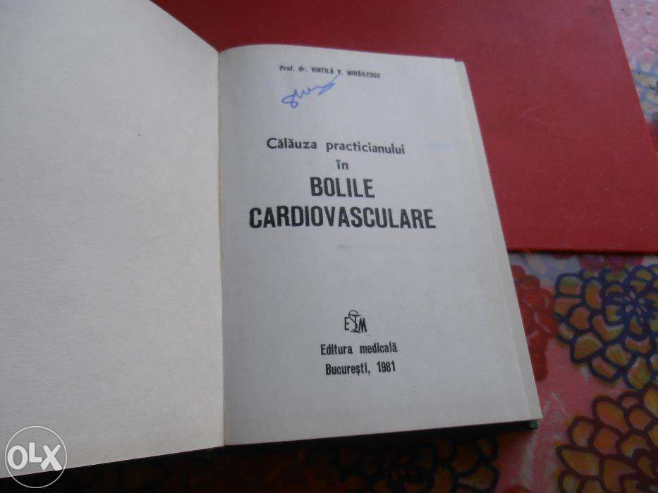 Calauza Practicianului in Bolile Cardiovasculare de Prof.V.Mihailescu