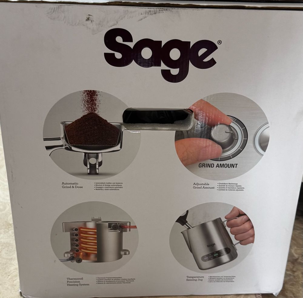 Espressor cafea sage barista express