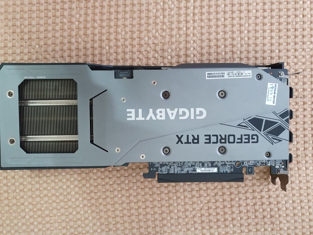 Видеокарт GeForce RTX 3060ti Gygabyte