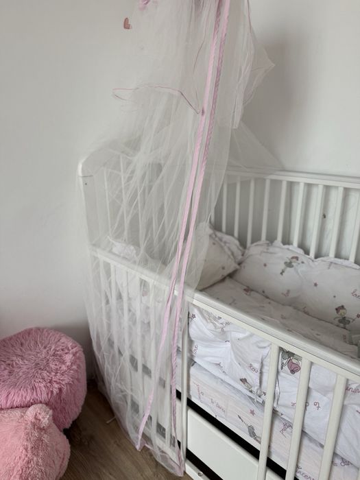 Детско легло с матрак и обиколници