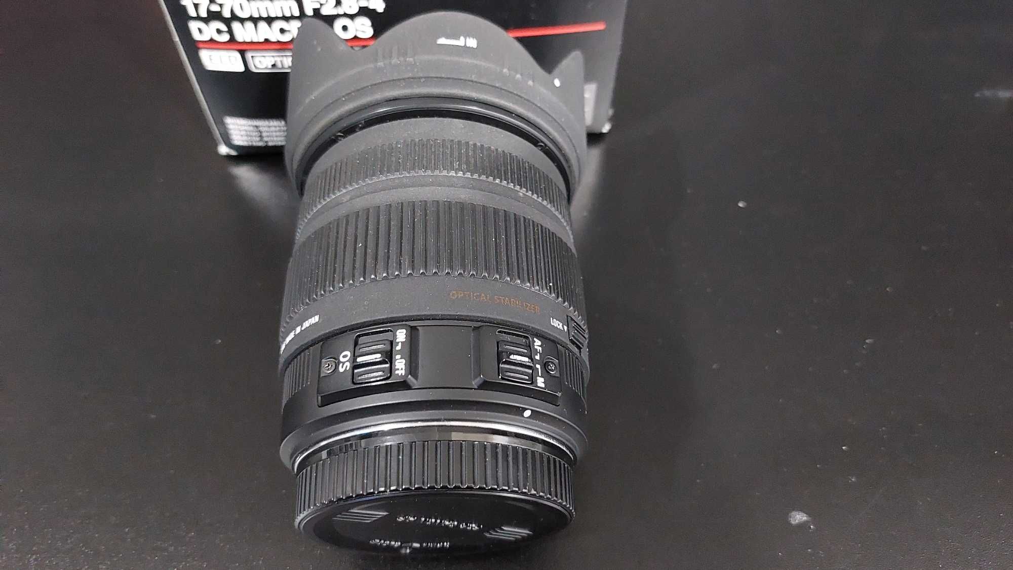 Sigma 17-70mm F2.8-4 DC Macro OS за Canon AF Обектив