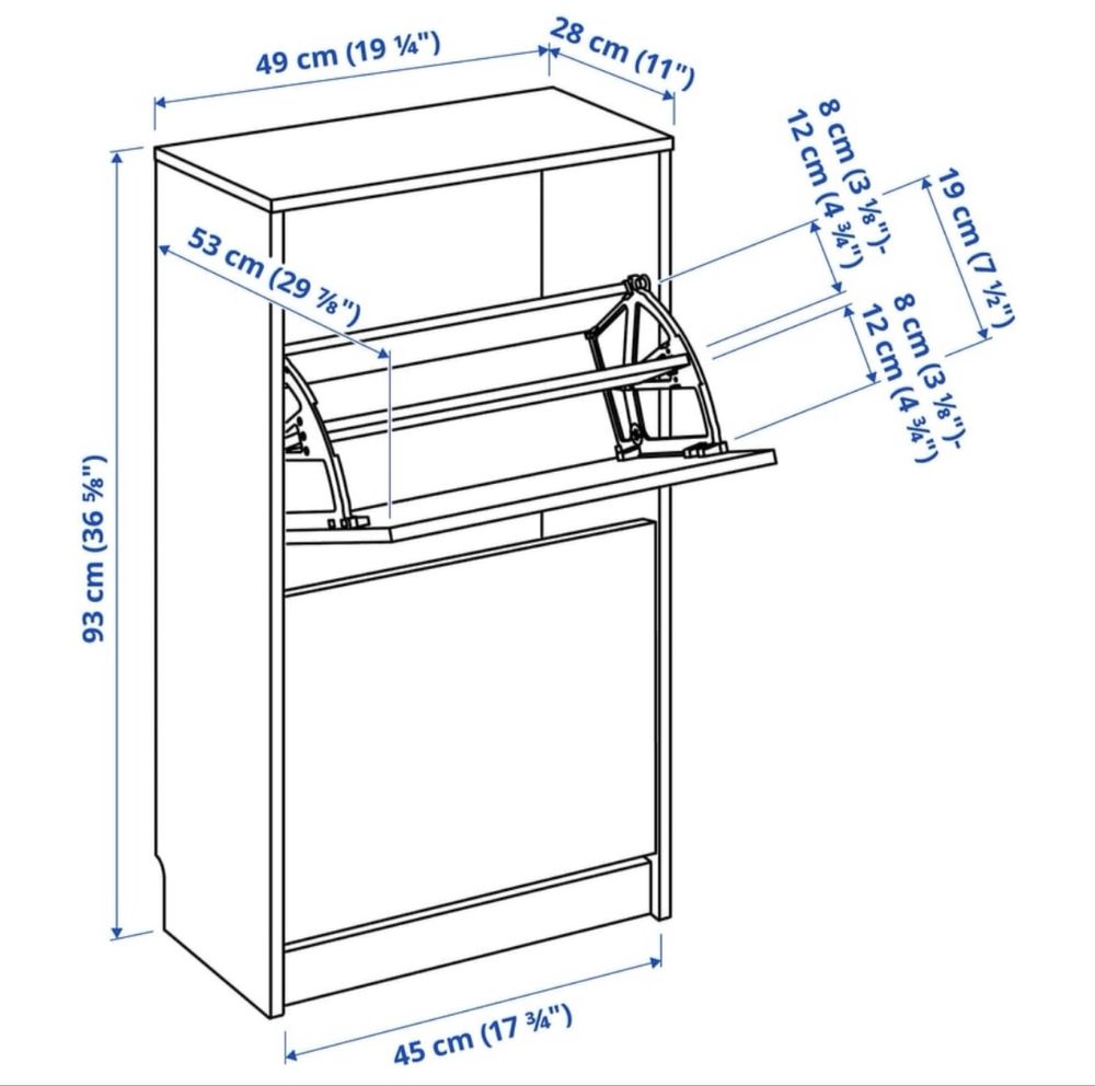 Pantofar Bissa Ikea