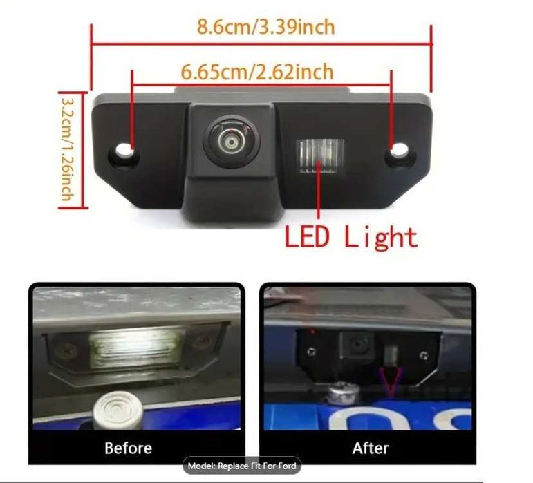 Camera auto spate marsarier dedicata Volkswagen Skoda Audi Porsche Bmw