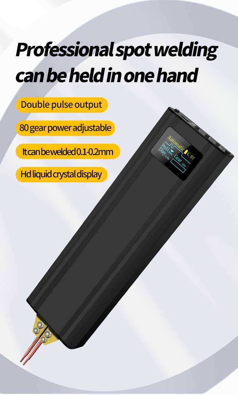 Aparat sudura in puncte Lcd acumulatori litiu banda nichelata reparati