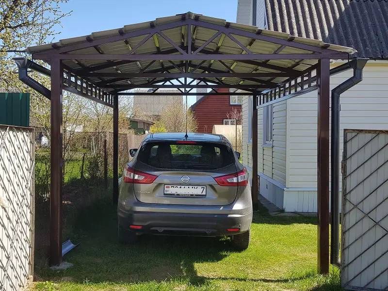 Навесы для автомобилей и участников