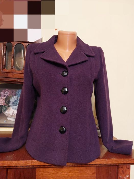 Taior superb din stofa catifelata lana 100% plus cadou surpriza