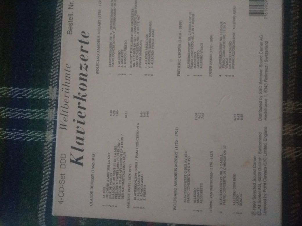 CD,iuri muzica clasica.