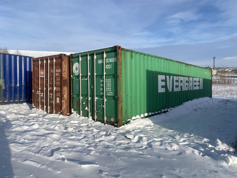 Контейнера 40 футовые ЖД(СТАНДАРТ) 2,6 высотой GP в Идеальном Состояни