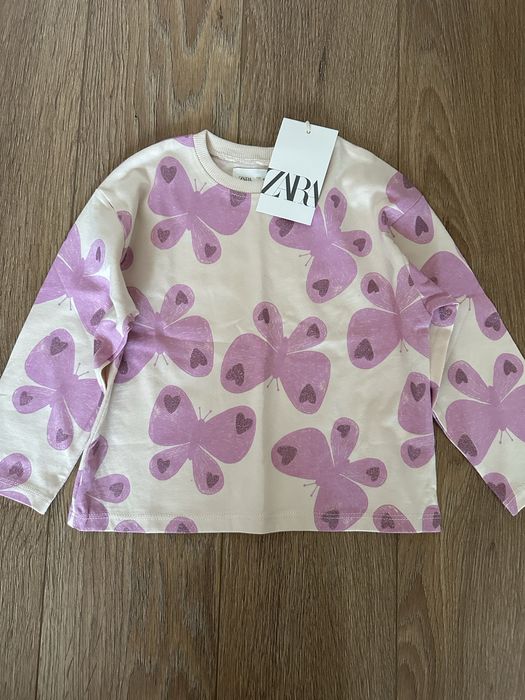 Zara bluza fluturi copil
