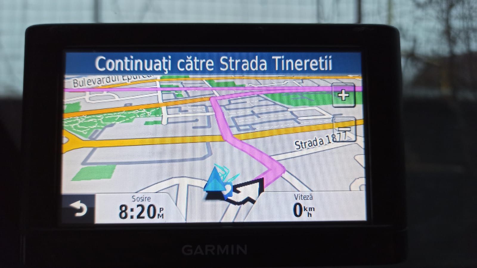 Gps Garmin nuvi 42 navigație auto 145.01615.10 harta Romania