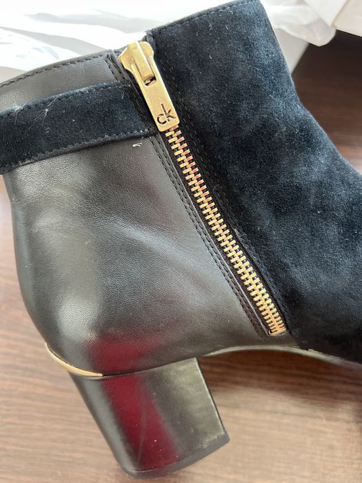 Calvin Klein - страхотни кожени боти