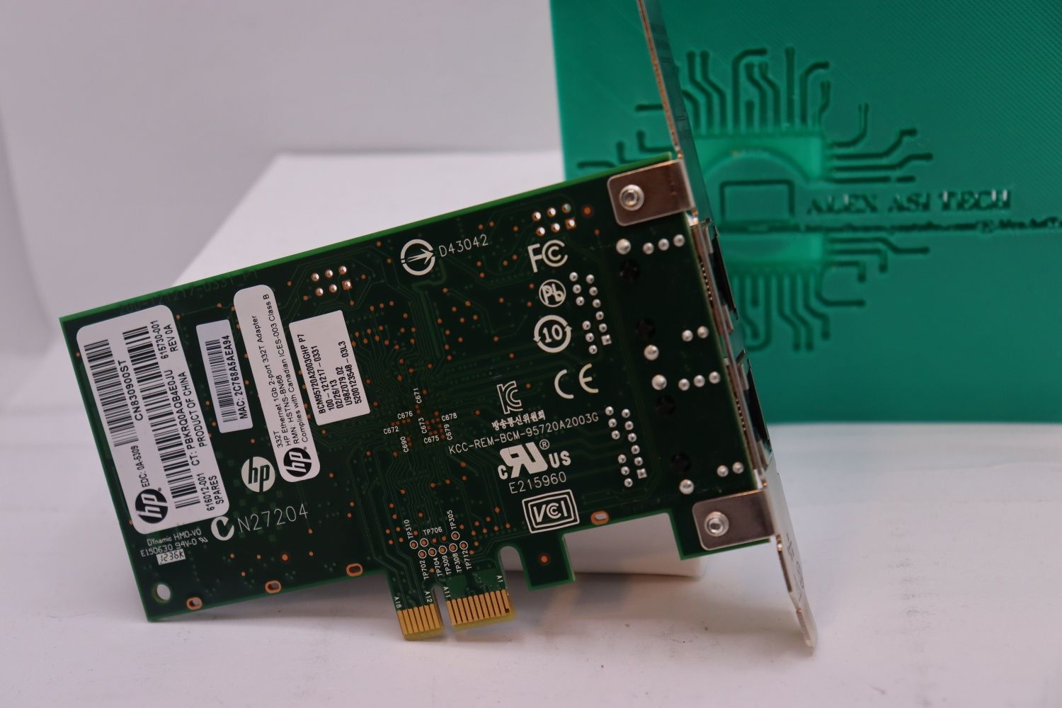 Placa Retea Server/Nas/Ws HP Ethernet BCM5720 332T 1Gb  Dual Port