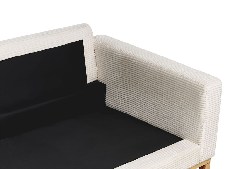 Canapea cu 2 locuri din velur, Beliani