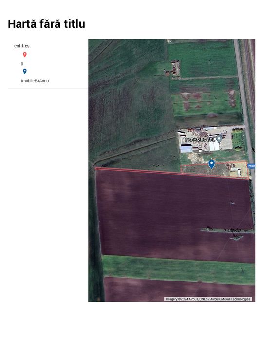 Teren Sofronea, intravilan, vanzare sau inchiriere