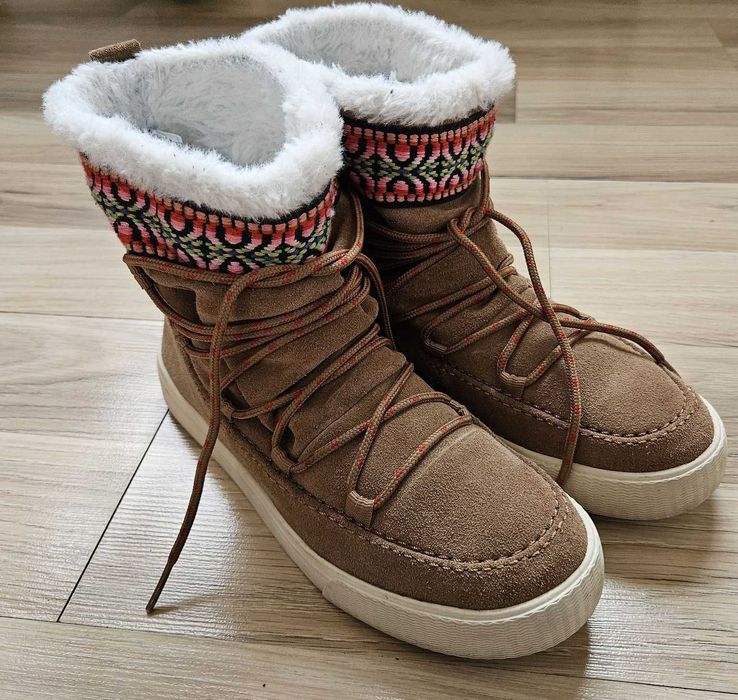 Дамски кожени боти Tom's -37/38