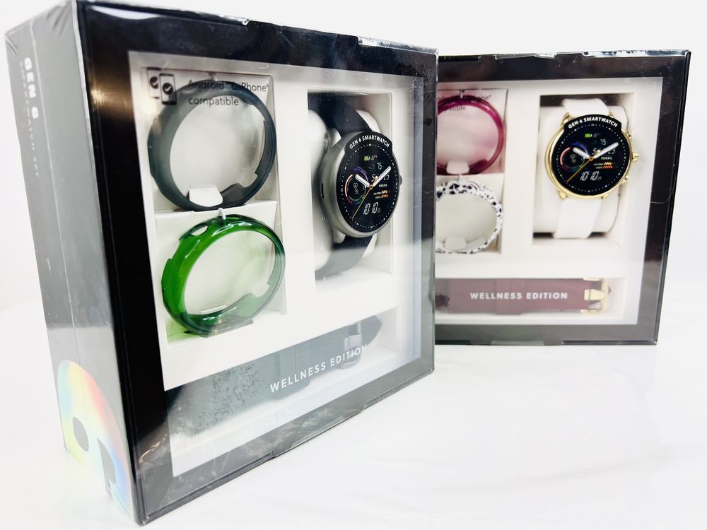 ПРОМО! НОВ! Fossil Gen 6 Wellness Edition Bumper Set 2г. Гаранция!