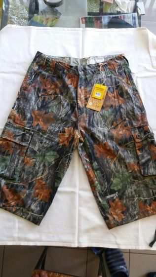 Pantaloni vanatoare, pescuit- model camuflaj 3 D