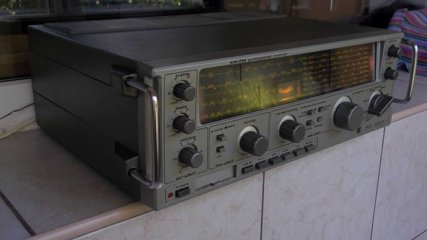 Receiver RX 2001 Professional,vintage 1985 IEI Romania