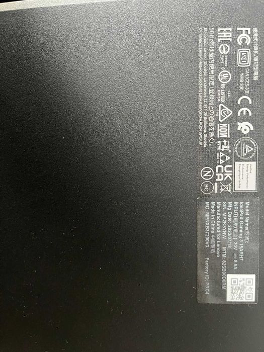 Laptop Lenovo IdeaPad Gaming 3 RTX 3050 Ryzen 5 6600H