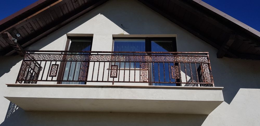 Balcon fier forjat