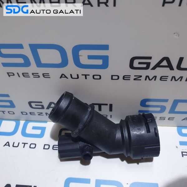 Tub Tubulatura Cot Robinet Flansa Apa Lichid Racire Termostat Radiator Seat Cordoba 1.9 TDI ASY ATD ASZ AXR BLT 2002 - 2009 Cod 6Q0122291F [D0111]