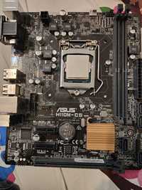 Intel I3 609BP cu MB asus h110M-CS sursa 450W ddr3 8GB