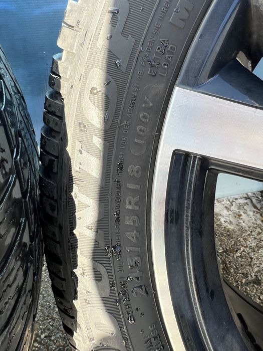Vand Jante Audi 18 + Anvelope Dunlop RunFlat 245/45/18