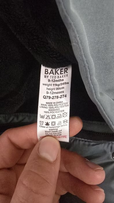 Salopeta iarna Baker bebelusi