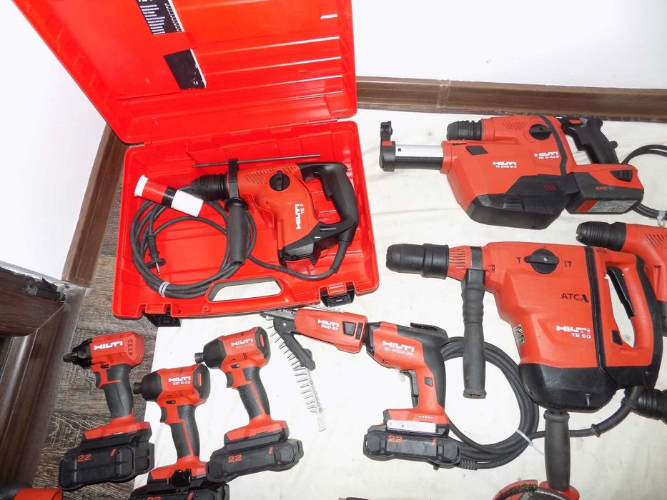 Hilti SCM 22-A , SID 6-22 ,VC 5-22 , TE 6/4 ,SD 5000, SJT6-22 , AG 125