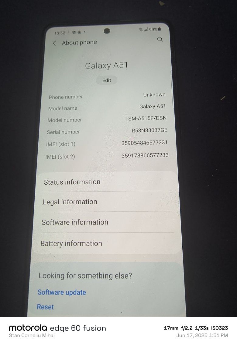 Samsung Galaxy A51
