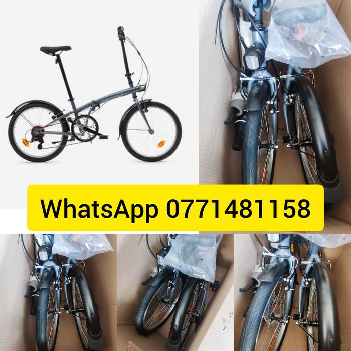 Bicicletă pliabilă BTWIN Fold 120 GRI nouă!