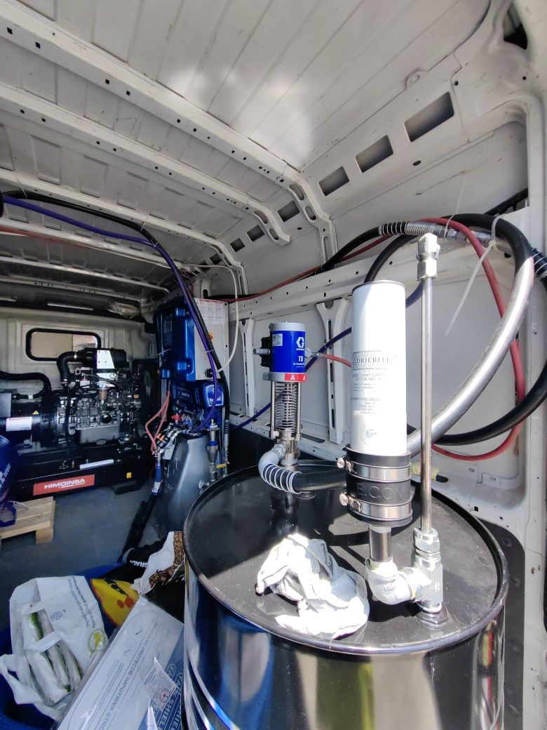 Spuma poliuretanica Graco reactor E 30