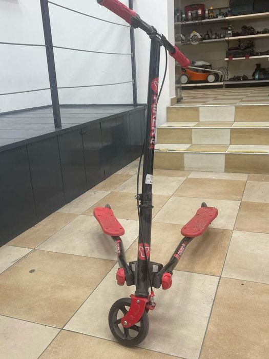 Trotineta pentru Copii Y Fliker A3 Air 3 roti pentru 8+ Ani Roz -A-