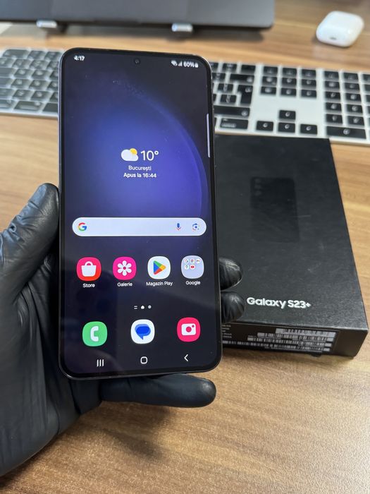 Samsung Galaxy S23 plus / 256 GB / 8 Gb RAM / Black / Nou |