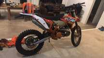 Ktm 300 exc defect