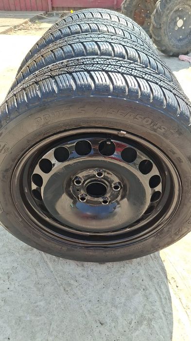Cauciucuri +jante 4 bucăți iarnă 800 lei  205/55 R16