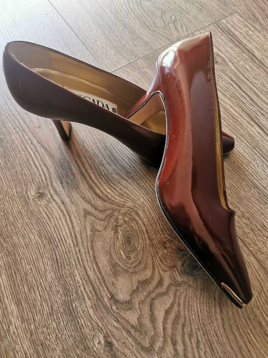 ESCADA/Stephano Vernizzi Parma Italy 100% Крокодилска кожа