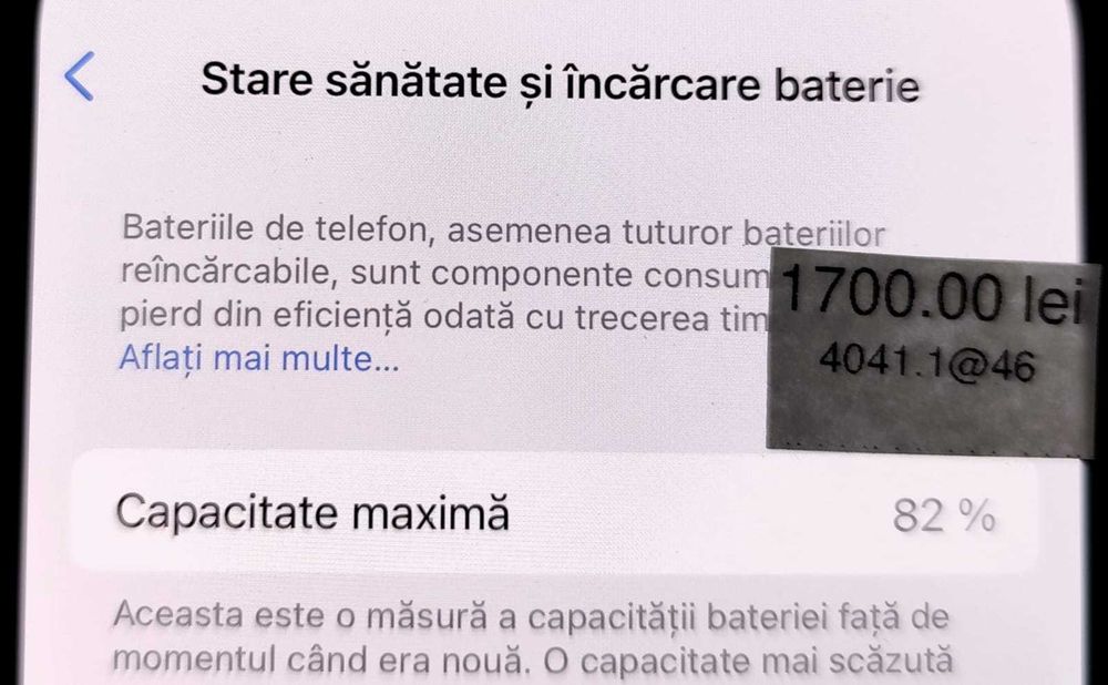(AG 35)Telefon Apple iPhone 12Pro  b.4041/46 - 1700Lei Garantie 2ani!