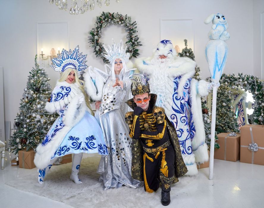 Дед Мороз и снегурочка, аниматоры, на Ваш праздник