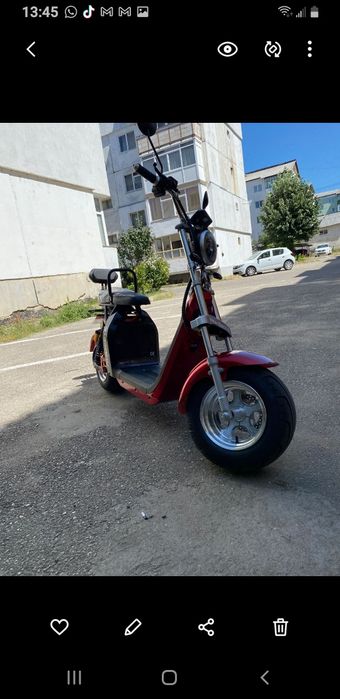 vând scuter electric de 5 luni cumparat cu acte in regula si garantie