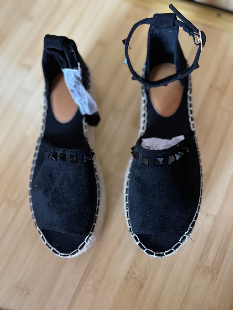Espadrile cu platforma
